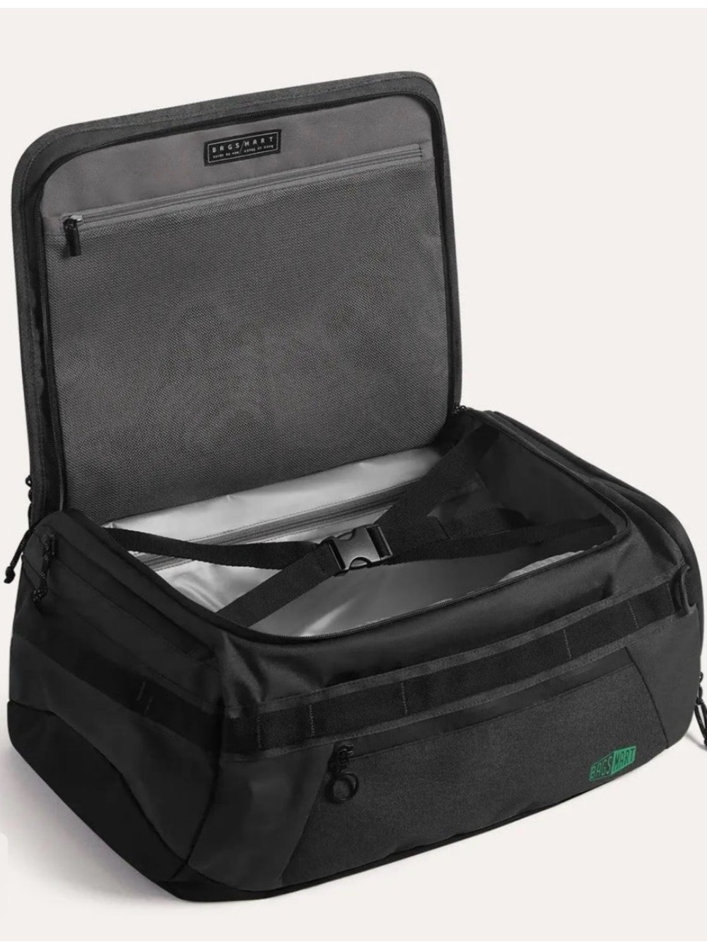 Bagsmart NWT Black Utility Duffel/Backpack Bag - Picture 2 of 13